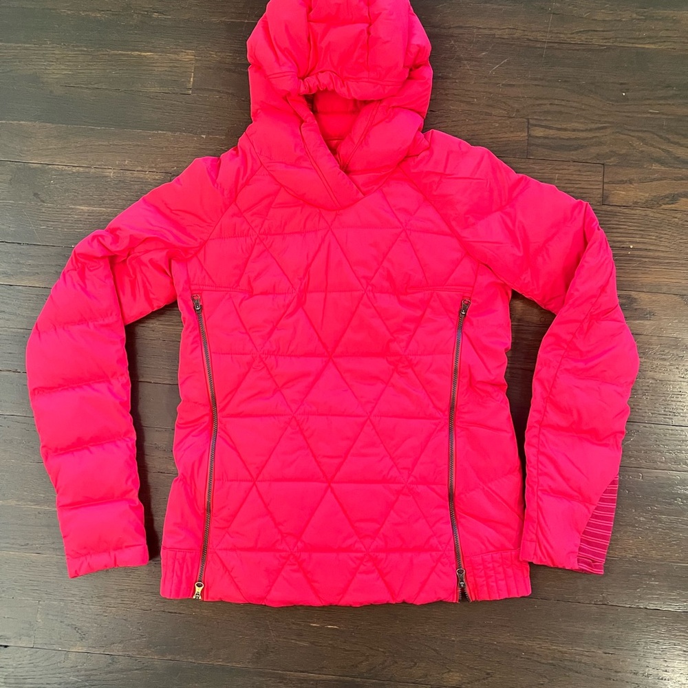 💖 Lululemon Fluffed Up Pullover Goose Down Jacket | Juice Pink | Size 4/6